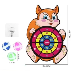 Children's Archery Adventure Set with Suction Cup Arrows (Squirrel 3 balls)