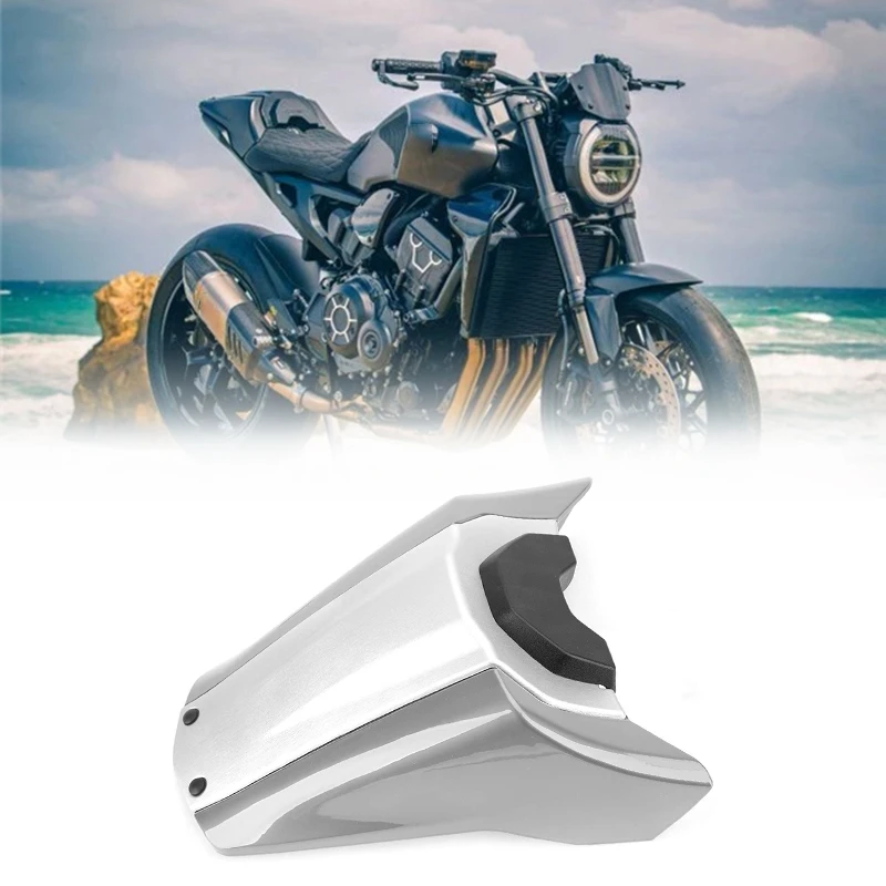 

Обтекатель капота пассажирского чехла на заднее сиденье мотоцикла для Honda CB1000R 2019-2021 серо-Серебристый