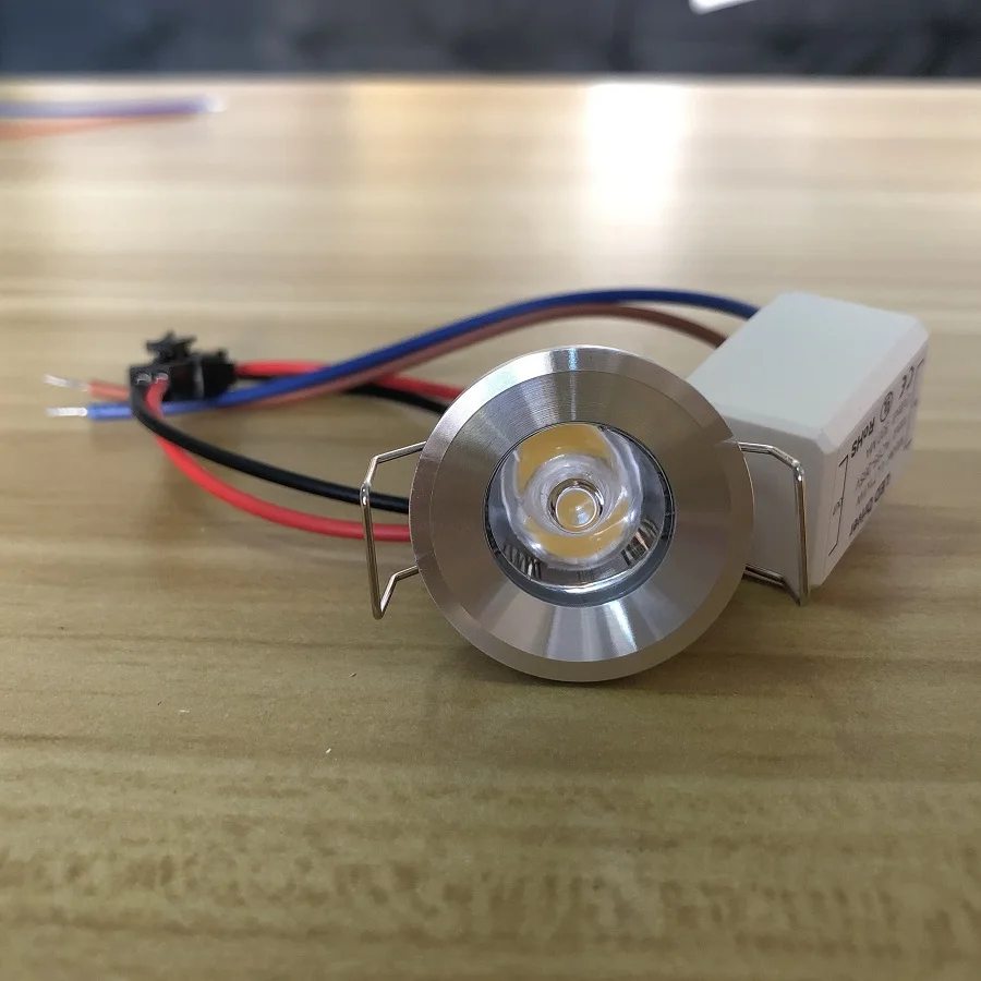 Dimmable Min Led Spot Light Recessed Spotlight Led Lamp Ceiling Downlight Lighting For Cabinet Showcase 1W 3W 220V 110V 12V 24V