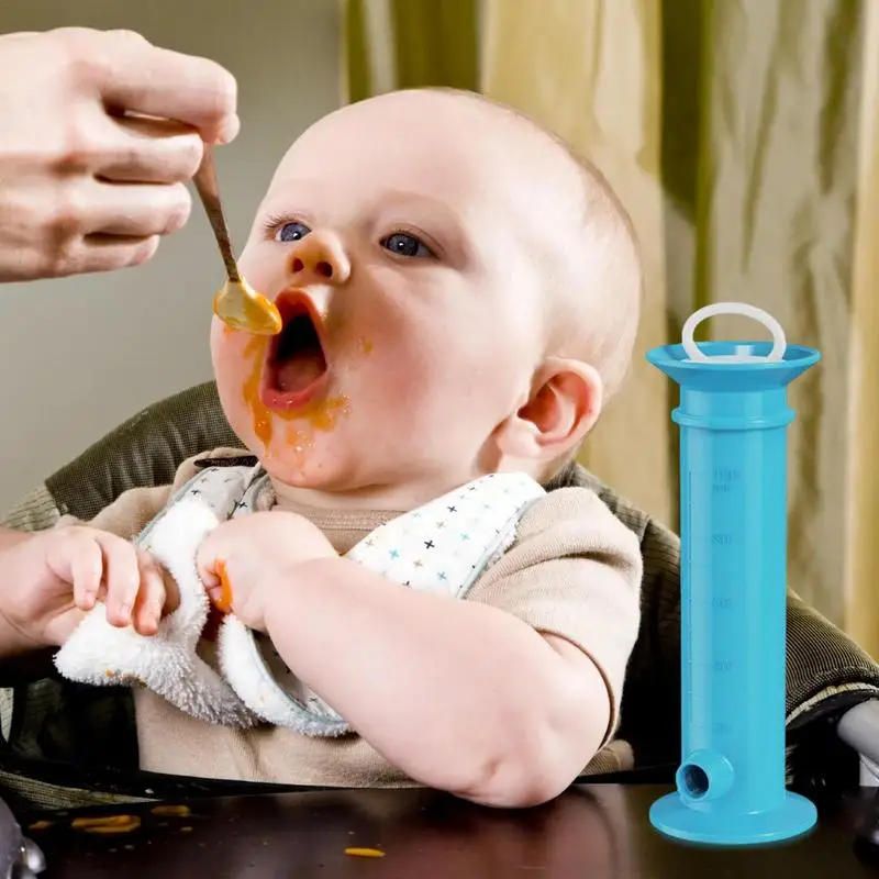 Baby Food Pouch Maker Reusable Pure Color Pouches Toddler Fruit Squeeze Puree Filler For Kids