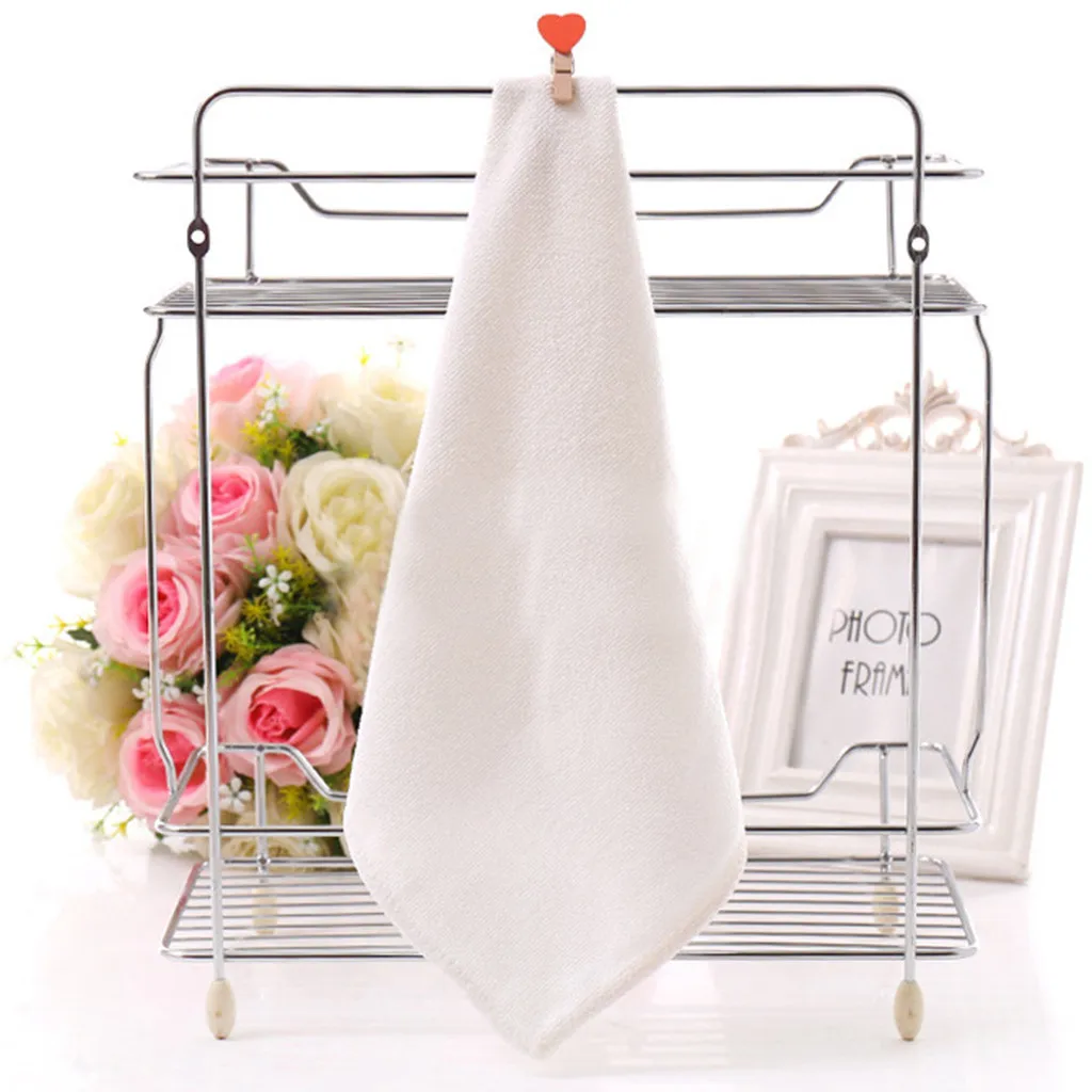 10pcs White Cheap Face Towel Small Hand Towels Kitchen Towel Hotel