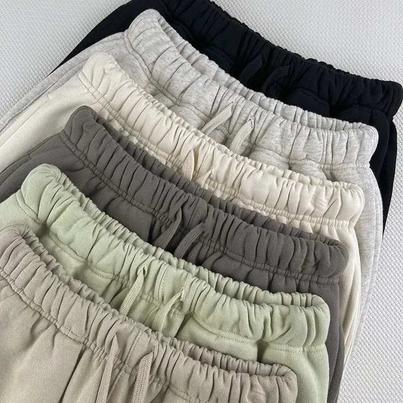 FW21 Classic Brand Men's Casual Shorts Double Lined Double Row Reflective Letter Logo Shorts Couple High Street Loose Shorts