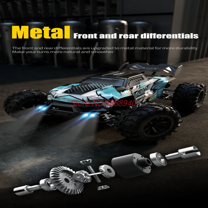 70 Km/h 1:16 Full Scale Brushless Remote Control Car 2.4g 4wd High Speed  Splash Proof Big Wheel Off-road Climbing Car 2840 Motor - Rc Cars -  AliExpress