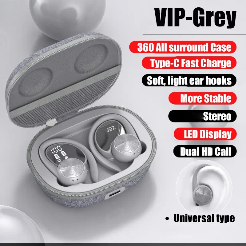 

TWS Wireless Sports Bluetooth Earphones Two Ear 5.0 Earband Sports Running Battery Digital Wireless Earphones