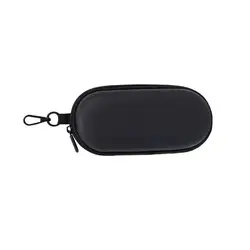 Durable Hard Shell Dual Glasses Case - Portable Eyewear Storage for Sunglasses & Eyeglasses (Black)
