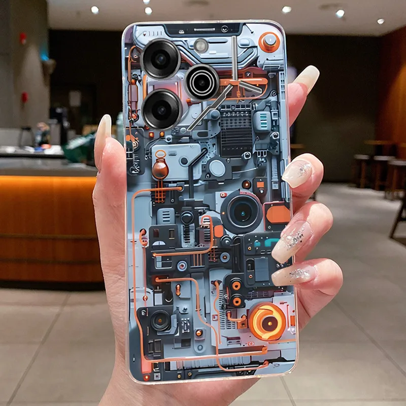 Luxury Dragon Clear Soft Ultra-Thin Slim Phone Case - Cute & Cool Design