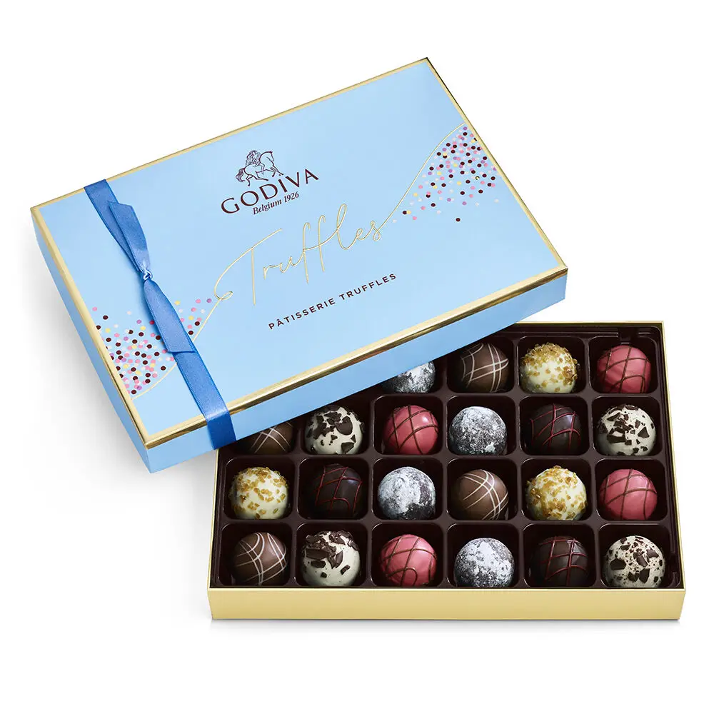 Chocolate Gift Box Custom Luxury Gift Paper Chocolate Packing Box manufacturer Magnetic Chocolate gift packaging boxes with insert