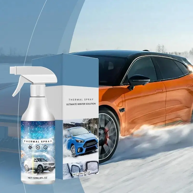 De Icer For Car Windshield Spray Car Deicer Liquid Ice Melt Winter Accessories Defrost Spray Windshield De-Icer Liquid