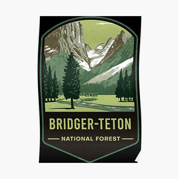 

Bridgerteton National Forest Poster Painting Home Wall Picture Vintage Decoration Modern Funny Print Art Decor Room No Frame