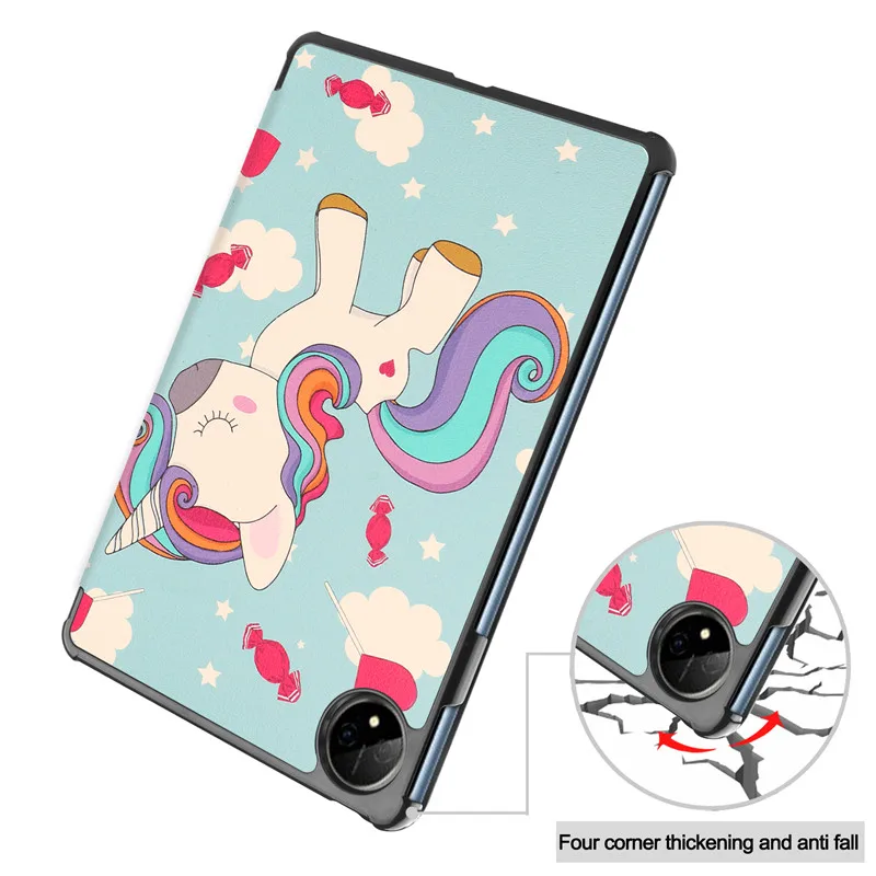 Tablet Fonda per Huawei Matepad Pro 11 Cover 2022 Custodia in pelle Tri Fold per Coque Huawei Matepad Pro 11 2022 Custodia da 11.0 pollici_voghion.com