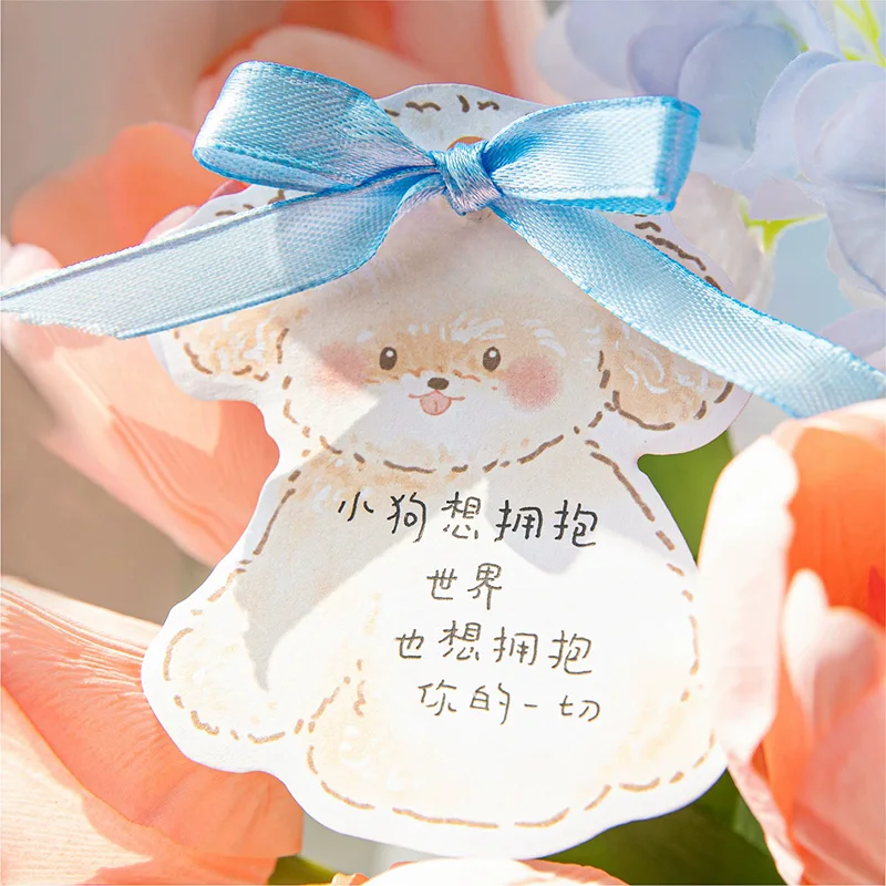 30Sheets Cute Pet Weekend Series Sticky Kawaii Notes Supply Vocabulary Writing Pads Planner Reciting Book Student Memo Message 3