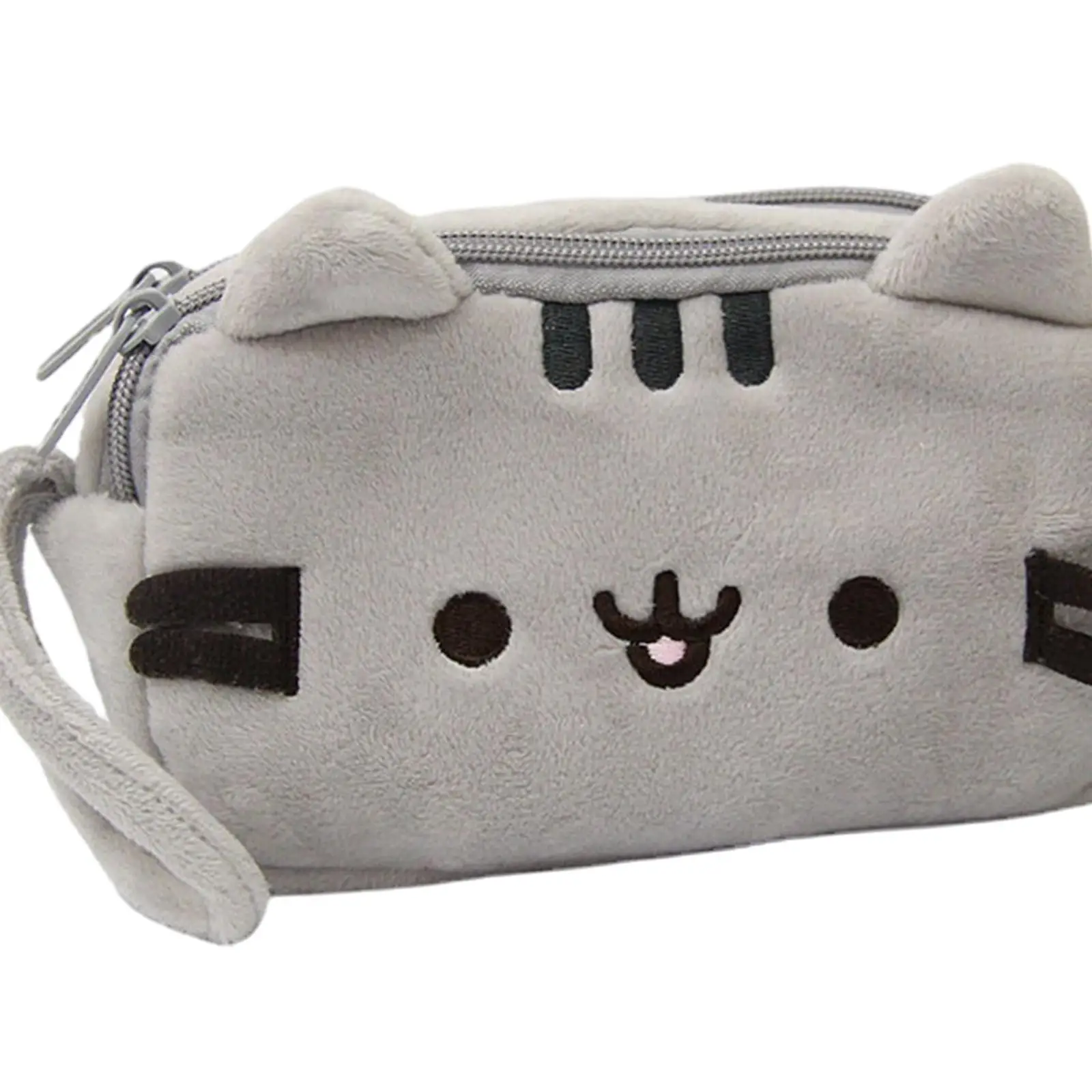 Plush Pencil Case Pencil Bag Makeup Bag Storage Pouch Cute Cat Cosmetic pencil cases