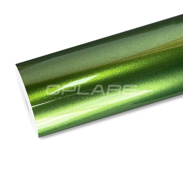 Highest Quality Super Glossy Metallic Sonoma Green Vinyl Wrap Film