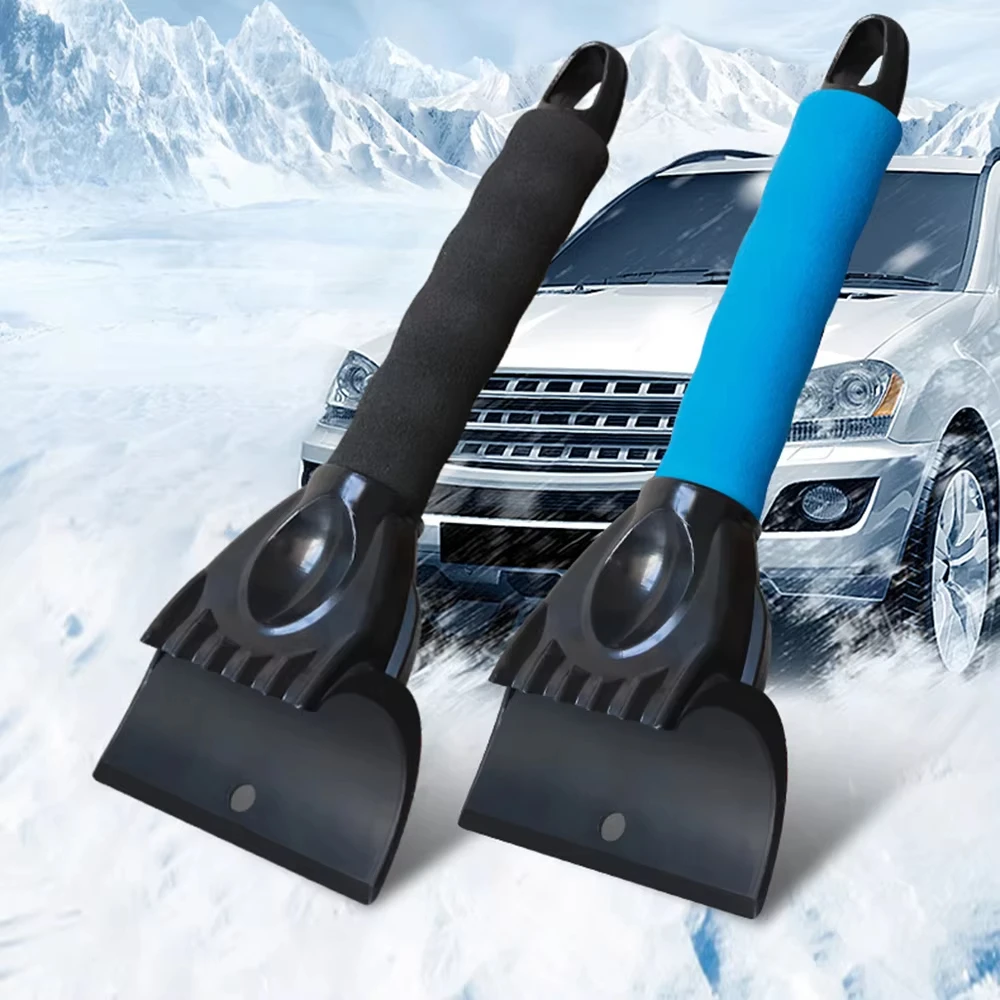 1PC Car Windshield Snow Scraper Stainless Steel Ice Scraper Removal for Winter Snow Survival Camping Cleaning Accessorie