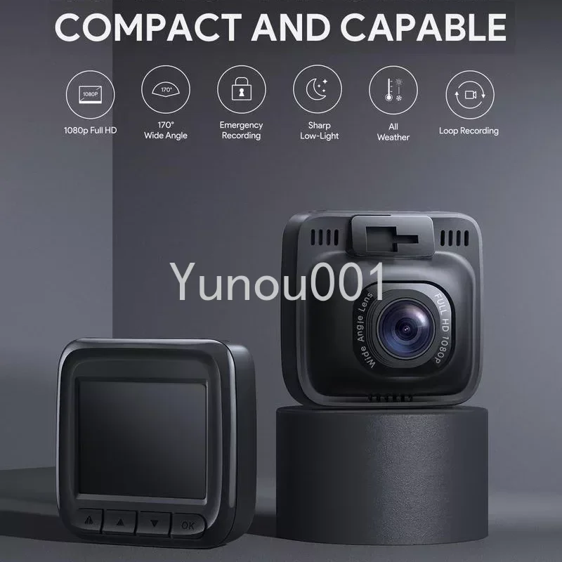 

Car & Vehicle Aukey DR01 2 Inch Screen Dash 1080p Fhd Cam 1080P