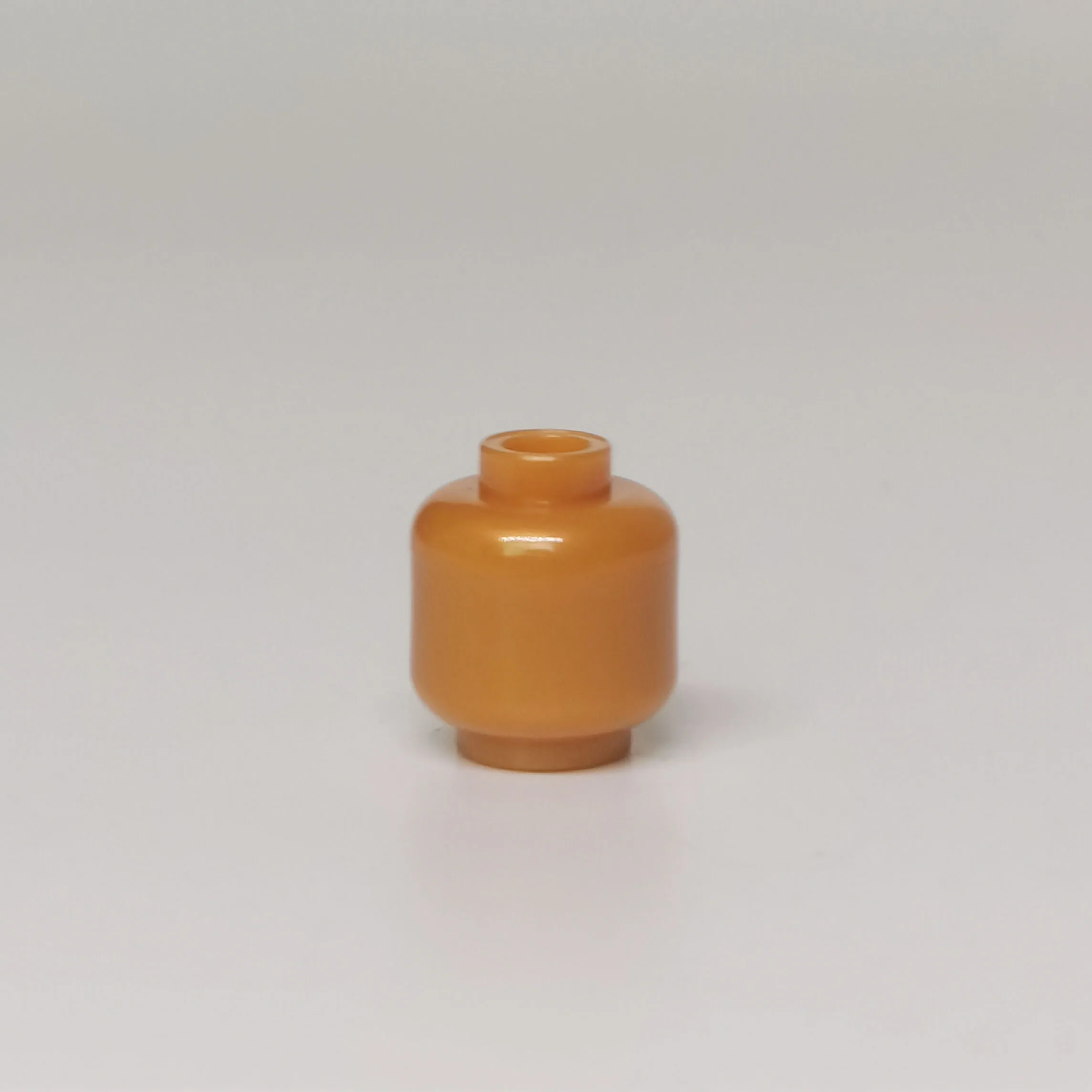 100pcs DIY MOC Building Block Parts - Plain Head with Blocked Open Stud