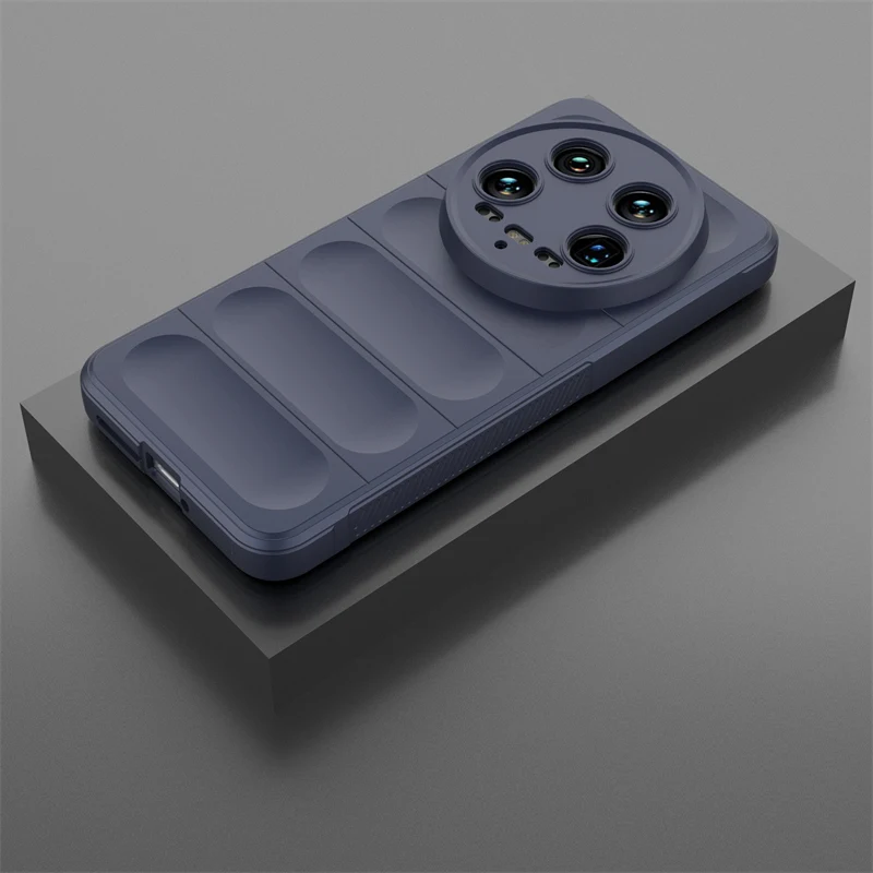 Luxury Carbon Fiber Soft TPU Phone Case - Premium Rubber Back Cover