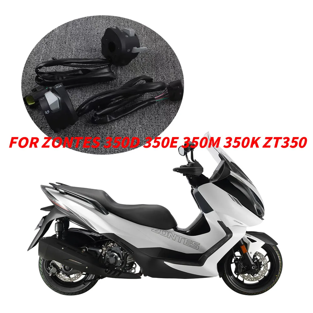 Per Zontes 350D 350E 350 M 350K Zt350 Maniglia Del Motociclo Interruttore Fendinebbia Controllo Relè Intelligente 350D 350E 350 M 350K Zt350