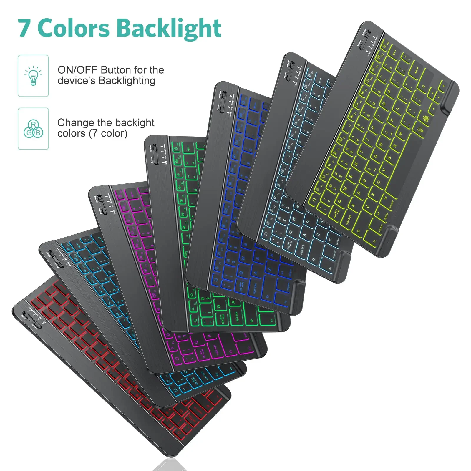 Backlight Wireless Keyboard for IPad Pro 11 12.9 13 M4 Air 11 13 M3 11th Gen 11inch Tablet Keyboard for IPad A16