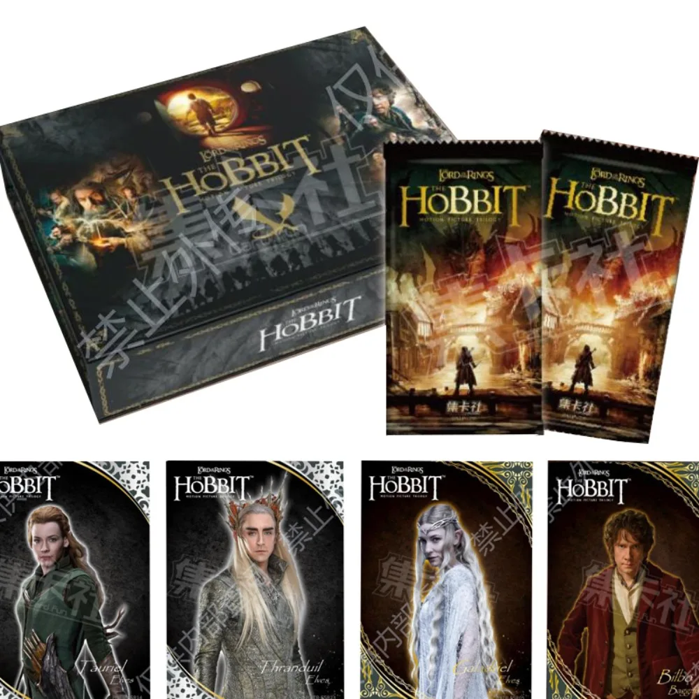 Original The Lord Of The Rings Cards Fantasy Movies And Tv Show The Hobbit Collectible Limited Edition Card Regalo Di Natale Per Bambini