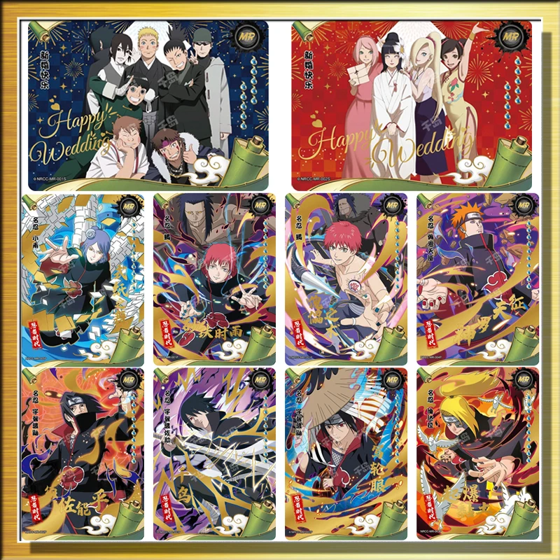 

KAYOU Naruto Card Special N Version MR Anime Uzumaki Hatake Kakashi Tsunade Uchiha Sasuk Hyuga Hinata Figure Collection Cards