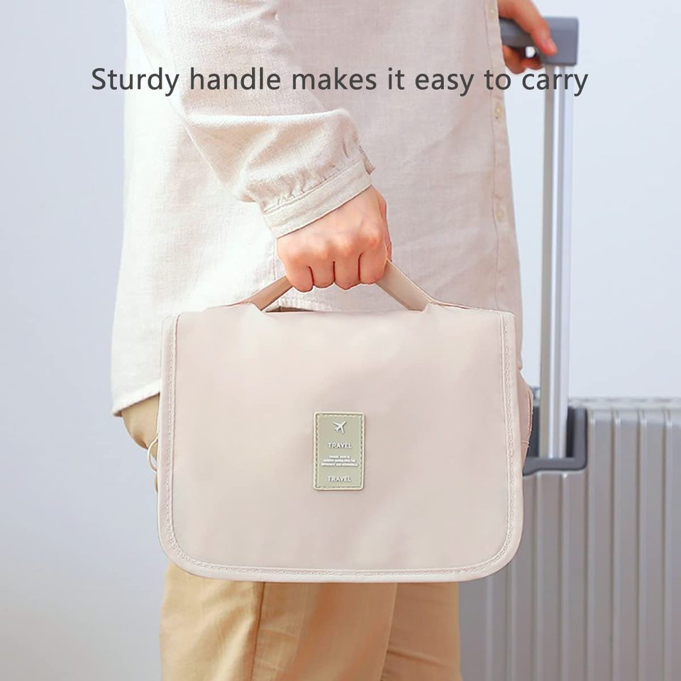 1pcs High Quality Women Makeup Bags for Accessories Toiletries  Waterproof Storage Hanging Ser Hanging Bathroom Bag