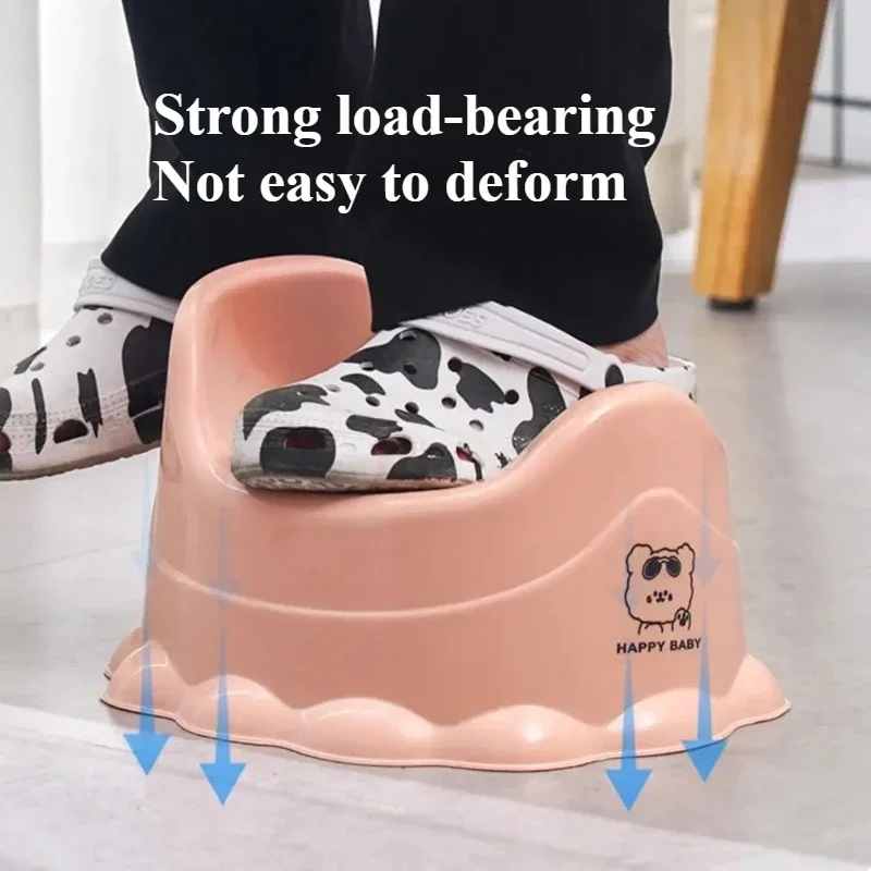 Potty Toilet Training Seat Portable Plastic Anti-leakage Potty Urinal Cute Cartoon Potty Training Seat Infant Toilet Supplies 4