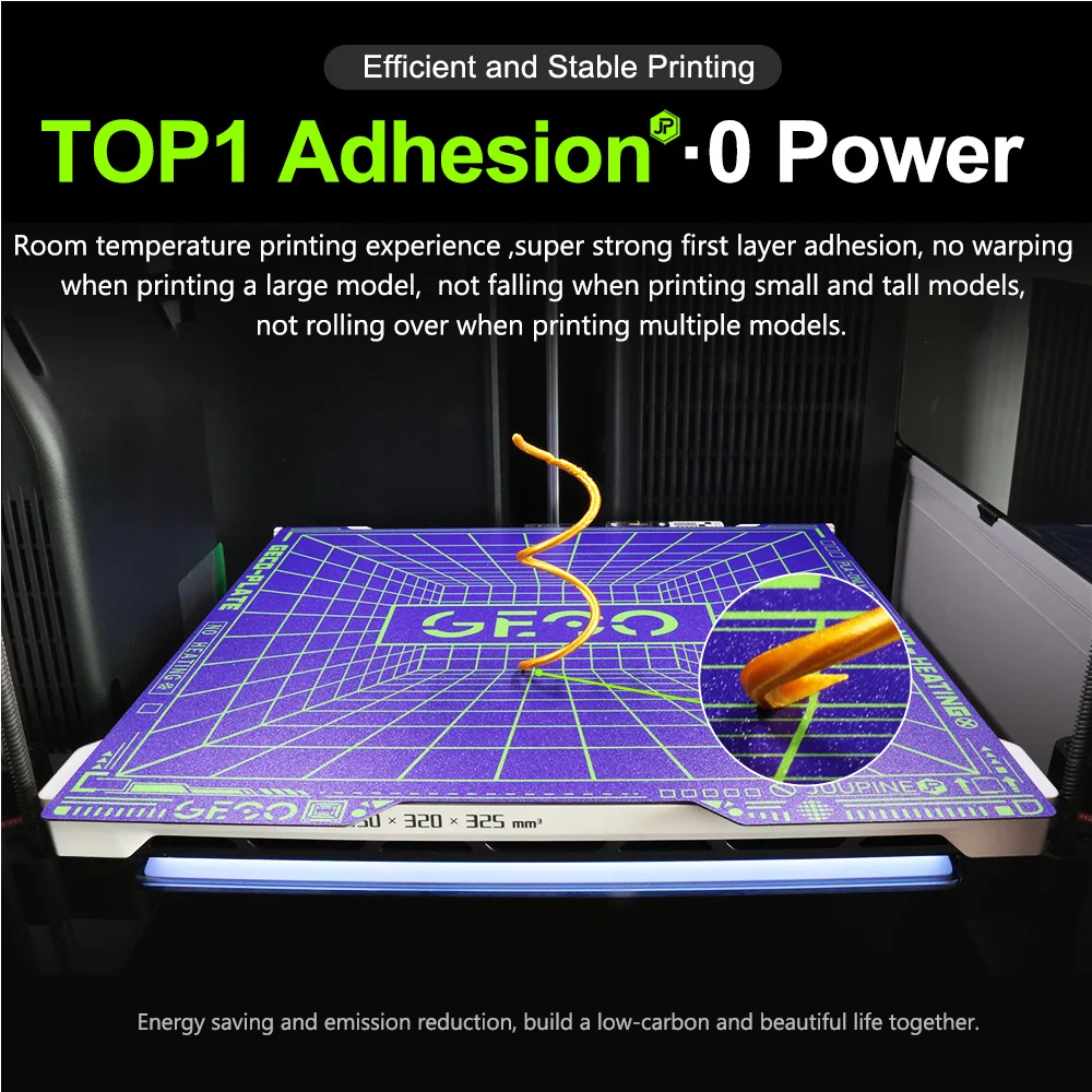 Geco Pla Plate For Bambu Lab h2d H2S build Plate Bed Double Sided