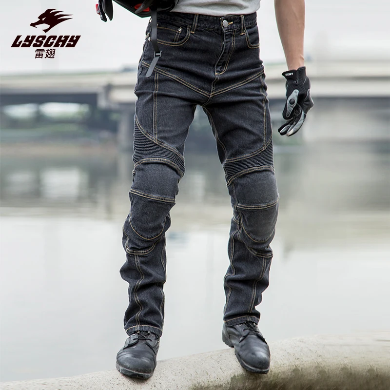 Road Motorcycle Riding Jeans | Pants Jean Moto Protection - Motorcycle Jeans  Men - Aliexpress