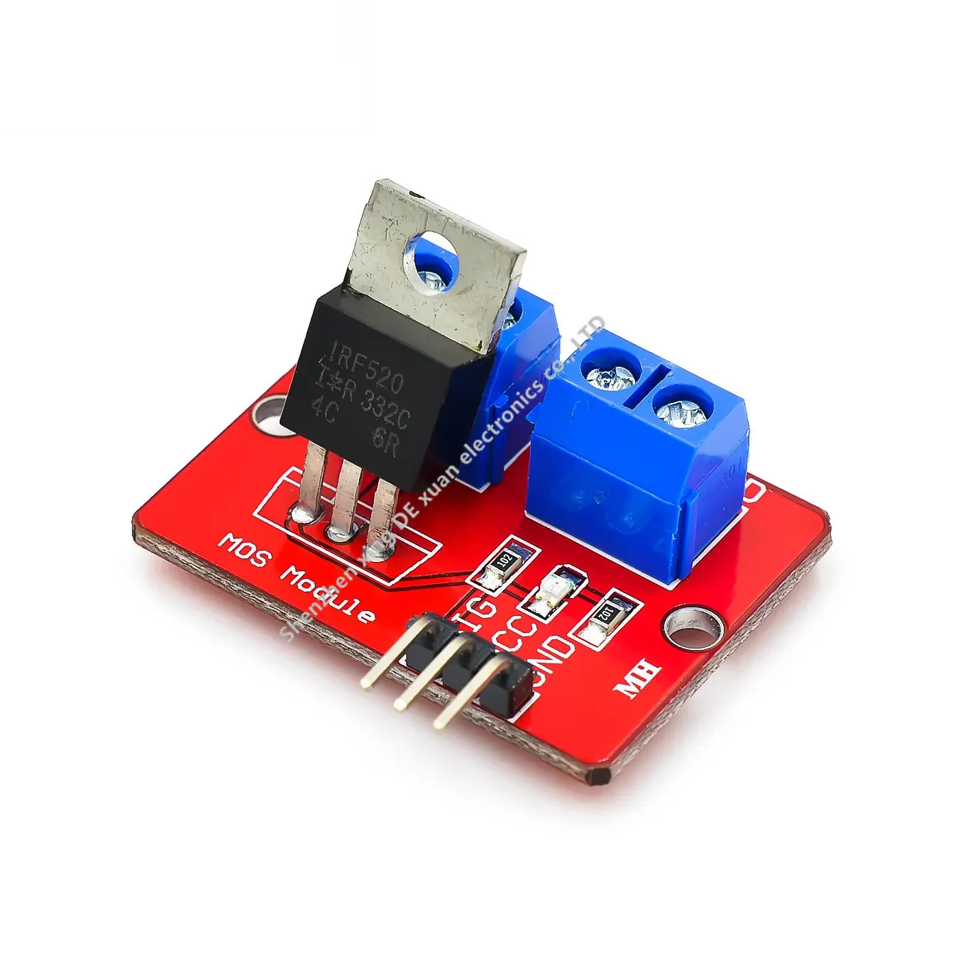 10 Pz/Lotto 0-24Vtop Pulsante Mosfet Irf520 Modulo Driver Mos Mcu Arm Raspberry Pie