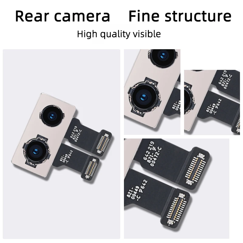 Back Rear Camera For iPhone 8 Back Main Sensor Flex Cable Camera Moduls Phone Replacement Repair Parts 100% Tested iphone back camera back camera flex cable flex cable replacement