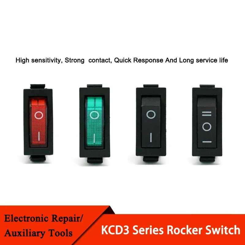 KCD3-Rocker-Switch-ON-OFF-2-3-Position-3-Pin-Electrical-equipment-With ...