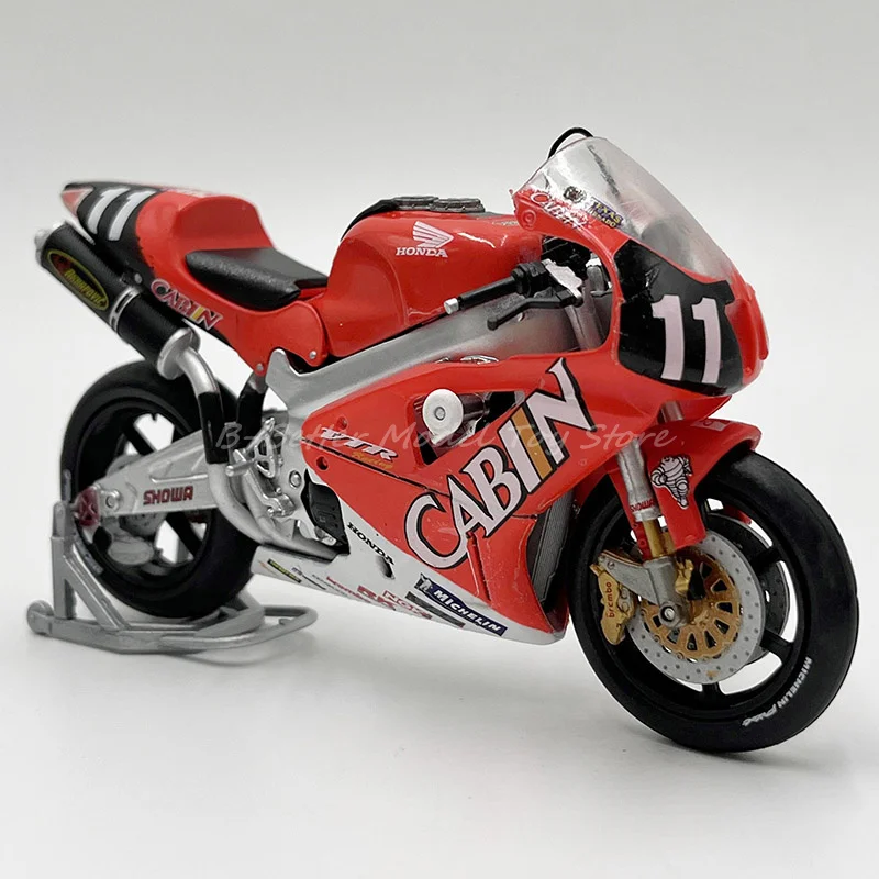 1:18ダイキャストオートバイモデルおもちゃホンダvtr 1000-8h
