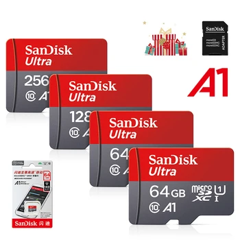 SanDisk Ultra A1 Micro SD Card 128GB Class 10 - TF Card with SD Adapter for Smartphone, Tablet, and More 1