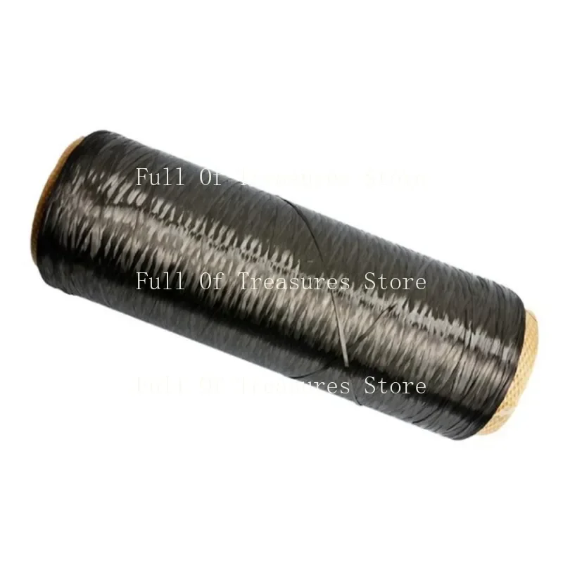 High Modulus 1k/3K/6K/12K/24K Carbon Fiber Roving Yarn Filament Conductive Heating Filament 3800Mpa 10m