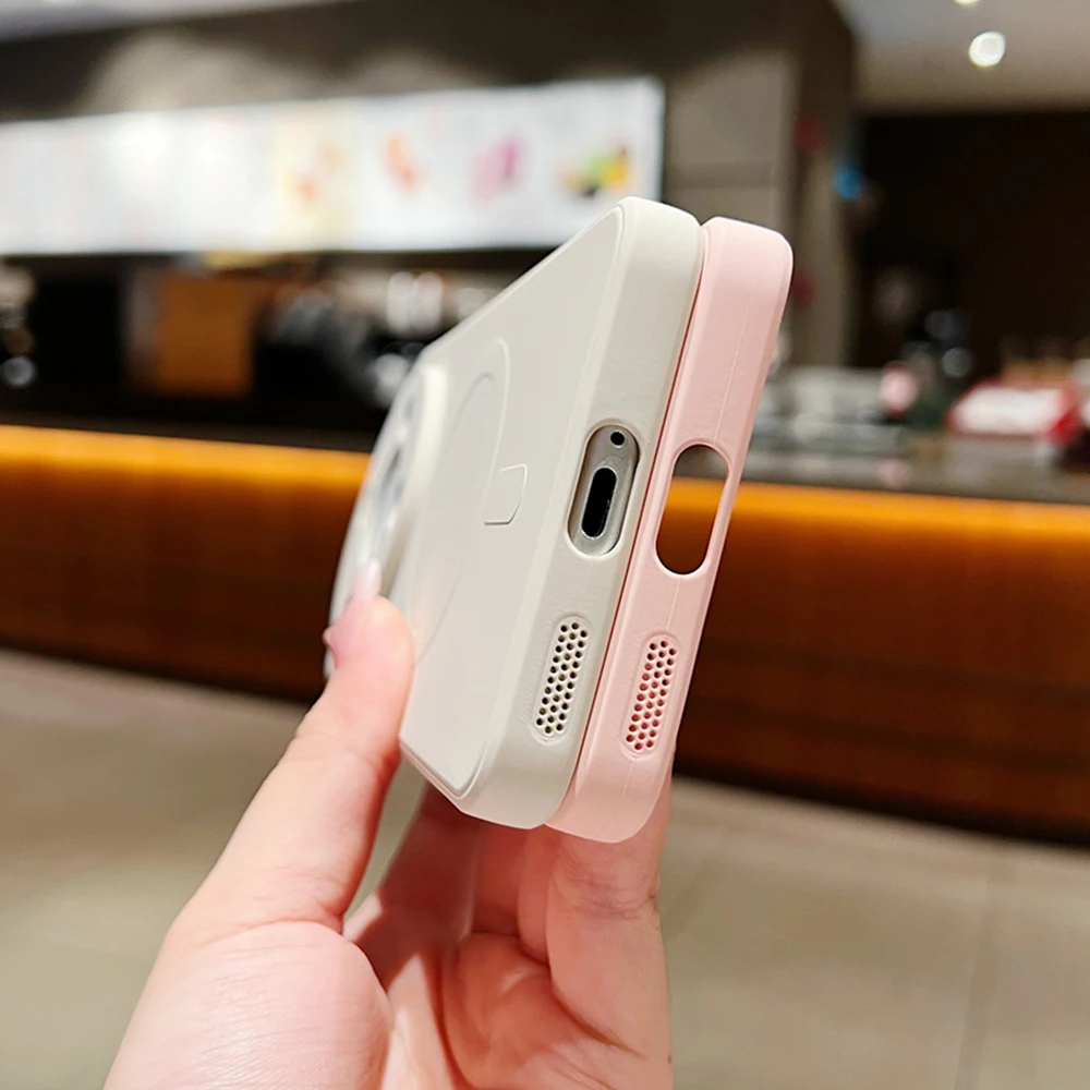 Coque téléphone en silicone liquide magnétique pour huawei pro_voghion.com