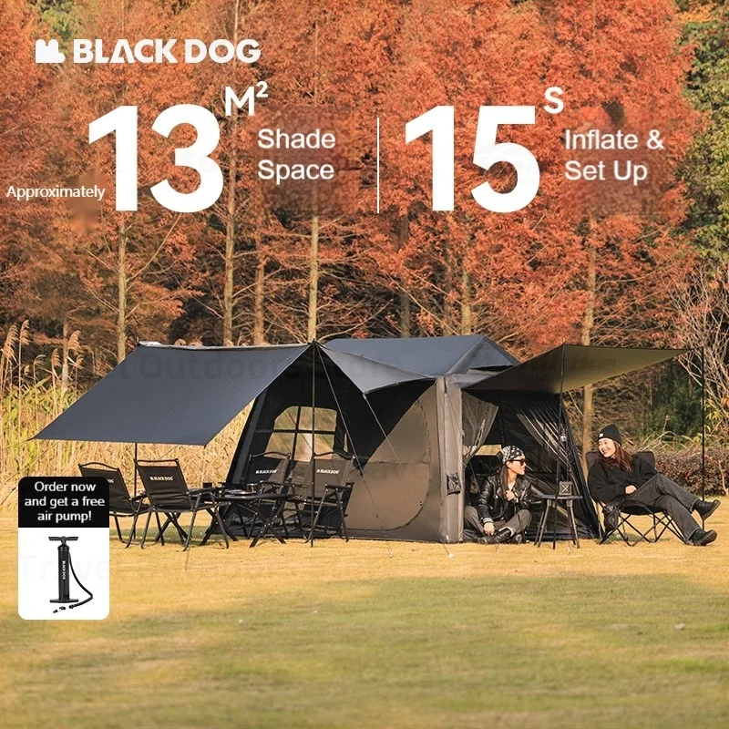 BLACKDOG Inflatable Camping Tent 2