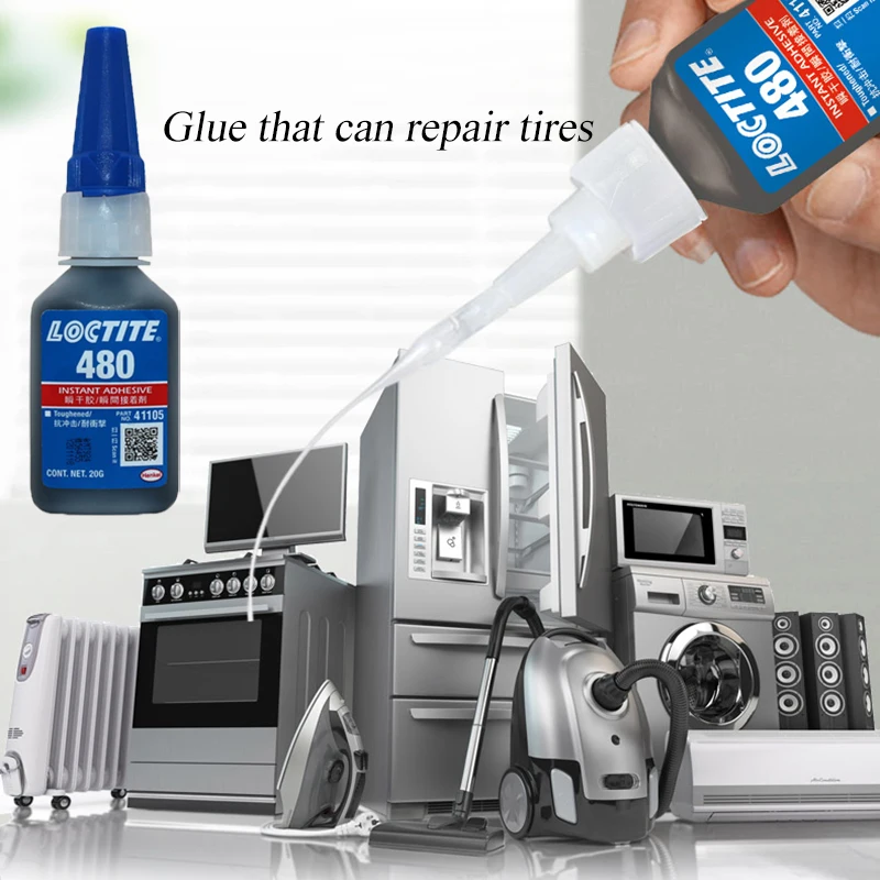 480 Super Glue Car Rubber Repair Tire Glue Window Speaker Seal Tire Repair  Glue