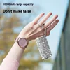 66W Mini Power Bank Portable External Battery Pack Built in Cable Diamond Pockets Power bank Spare Battery for iPhone16 Samsung 3