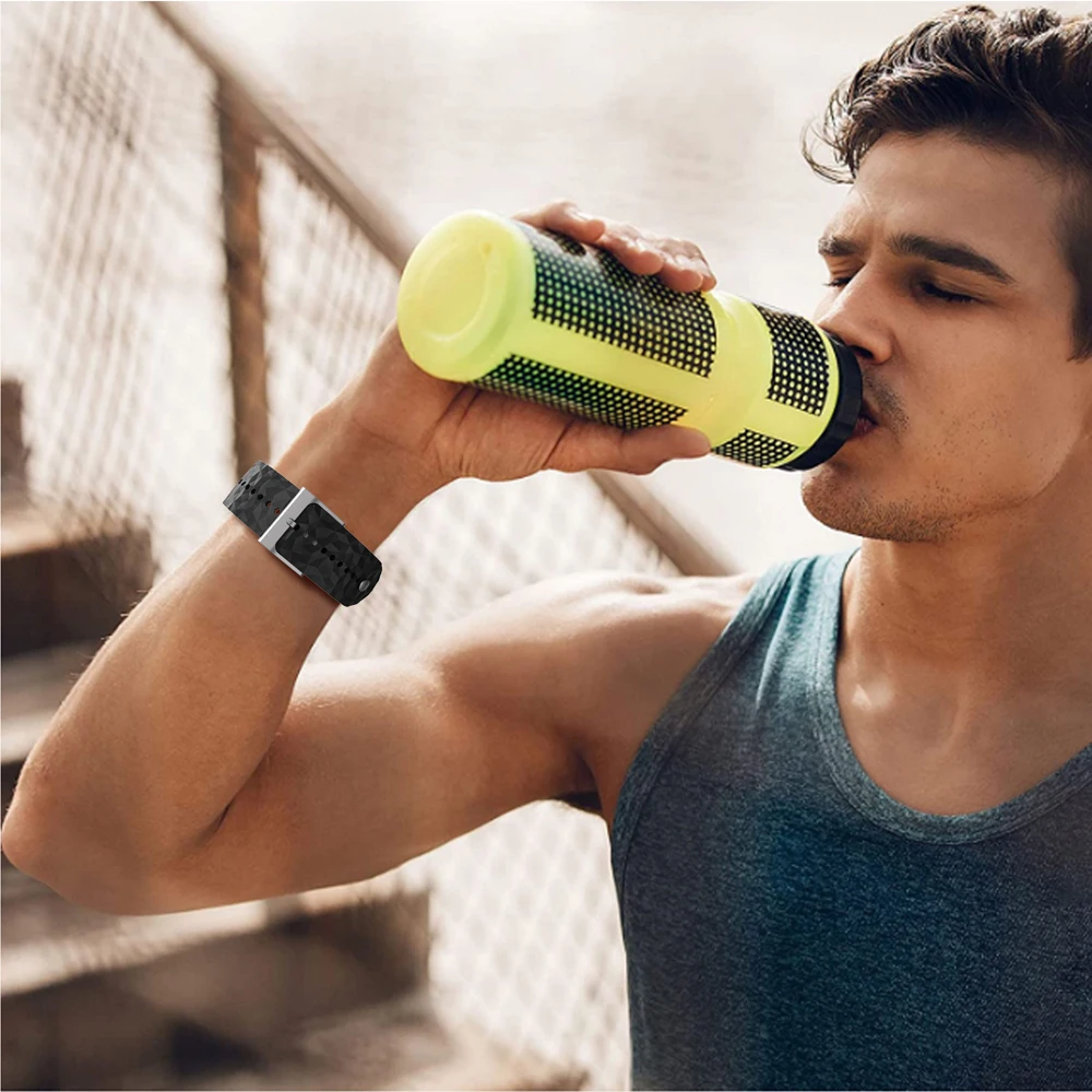 Cinturino Silicone 24mm Per Suunto 9/7/D5/Spartan - Ricambio Sportivo, Multi Colore - Foto 2