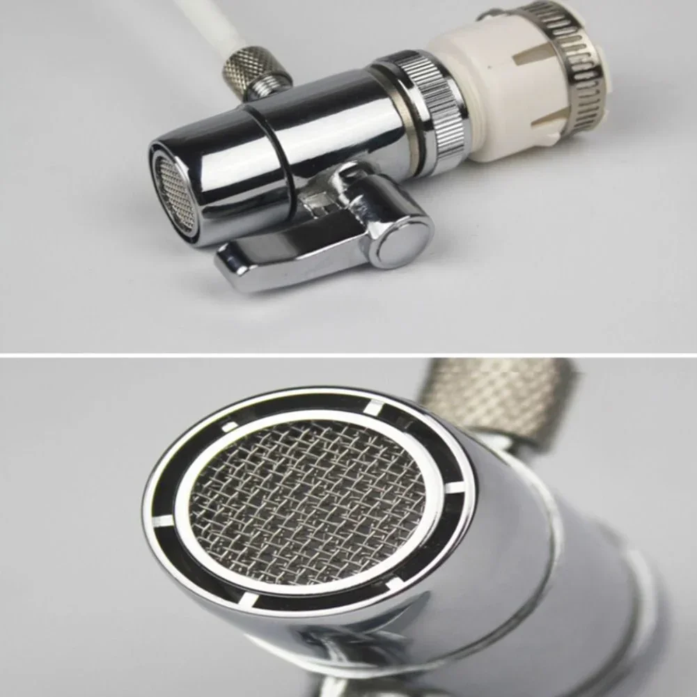 Faucet Diverter Valve M22 Above Counter Water Filter for 1/4" RO Tubing Water System Home Appliance Accessories water purifier faucet water filter accessories replacement 1pc