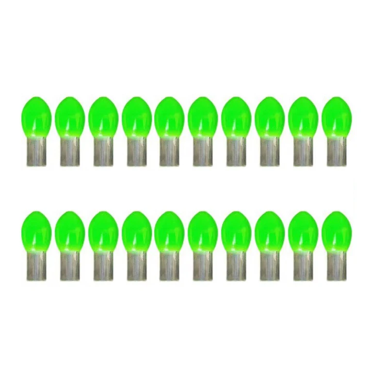 20 bâtons lumineux 6 couleurs pour flotteurs CR425 CR435 - Accessoire pêche nocturne LED A618