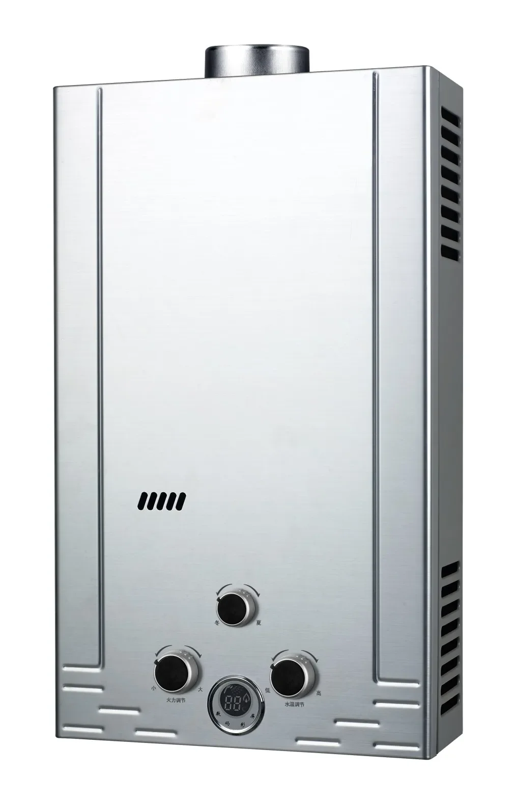 Winter Ice BathSS Brush Finished Flue Type Factory Design Cheap Price Copper Heat Exchanger And Copper Valve Support With Ni