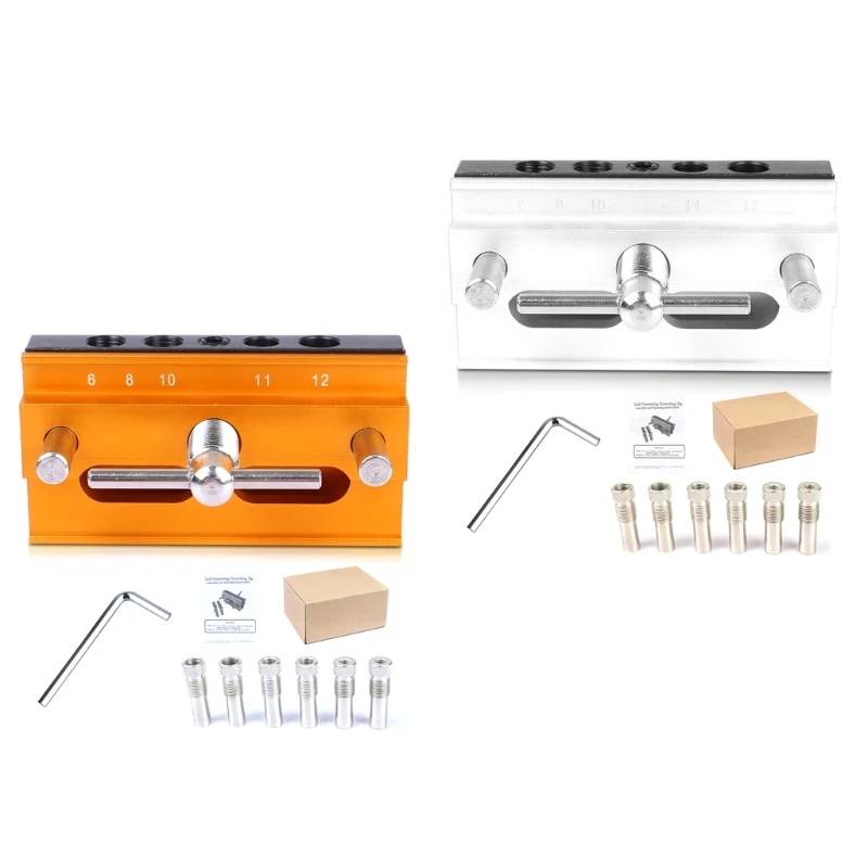 

69HF Woodworking Handheld Drill Guide Hole Tools Drill Bits Drilling Locator Straight Hole Locator Carpenter Corner Clamp