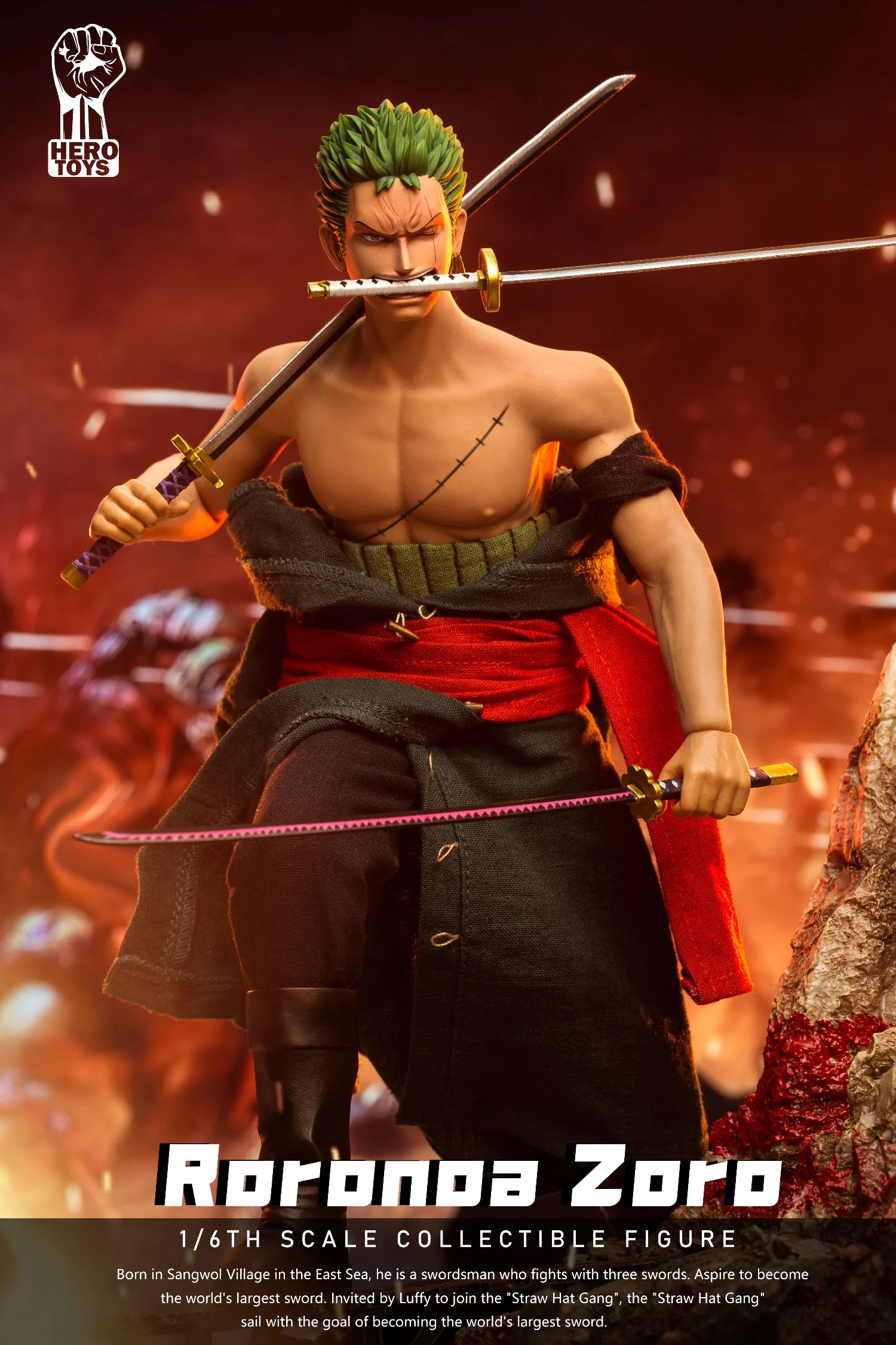 【初版】ONE PIECE 1〜6 1/6 Tough Guys TG-8008 ONE PIECE Akainu Sakazuki Normal