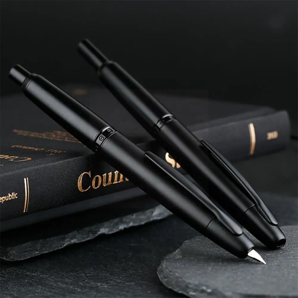 

Ручка перьевая MAJOHN A1, выдвижная, 0,4 мм, матовая черная