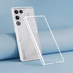 Ultra - Clear Luxury Silicone Phone Case - Soft, Thin & Transparent Protective Back Cover for ZTE nubia RedMagic 11 Air (Clear)