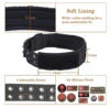 Adjustable Dog Collar Classic Reflective Training Military Dog Collar Nylon Heavy Duty Tactical Dog Collar German Shepherd 4