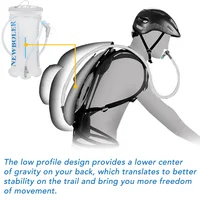 Water Bladder Bag Water Reservoir Hydration Pack 1L 1.5L 2L 3L Storage Bag BPA Free Running Hydration Vest Backpack 2