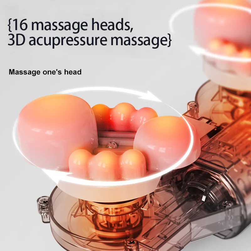 Shiatsu Neck Massage Pillow for Home Car Use